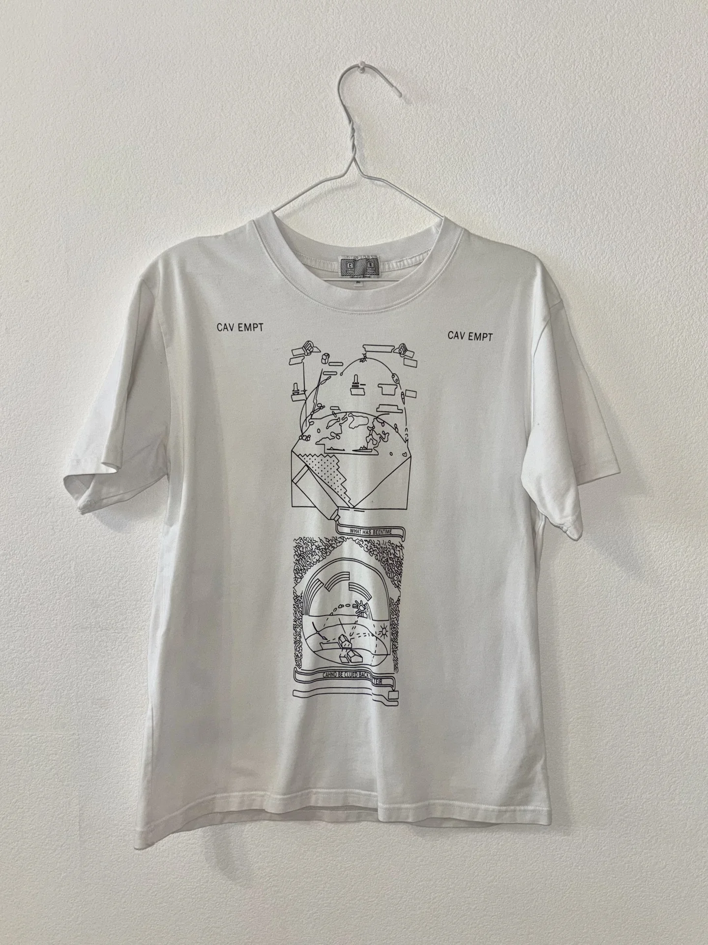 Cav Empt SS22 белая - миниатюра 2