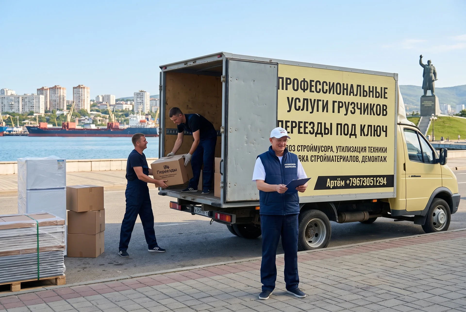 грузчики + грузоперевозки - изображение 1