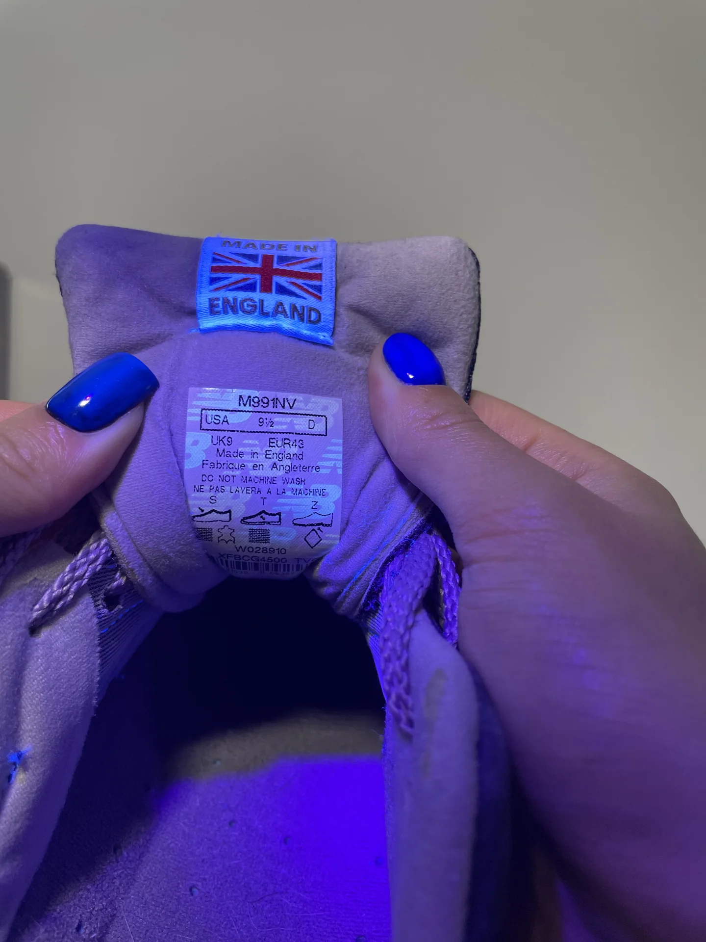 Мужские кроссовки New Balance 991 Made In England - миниатюра 8