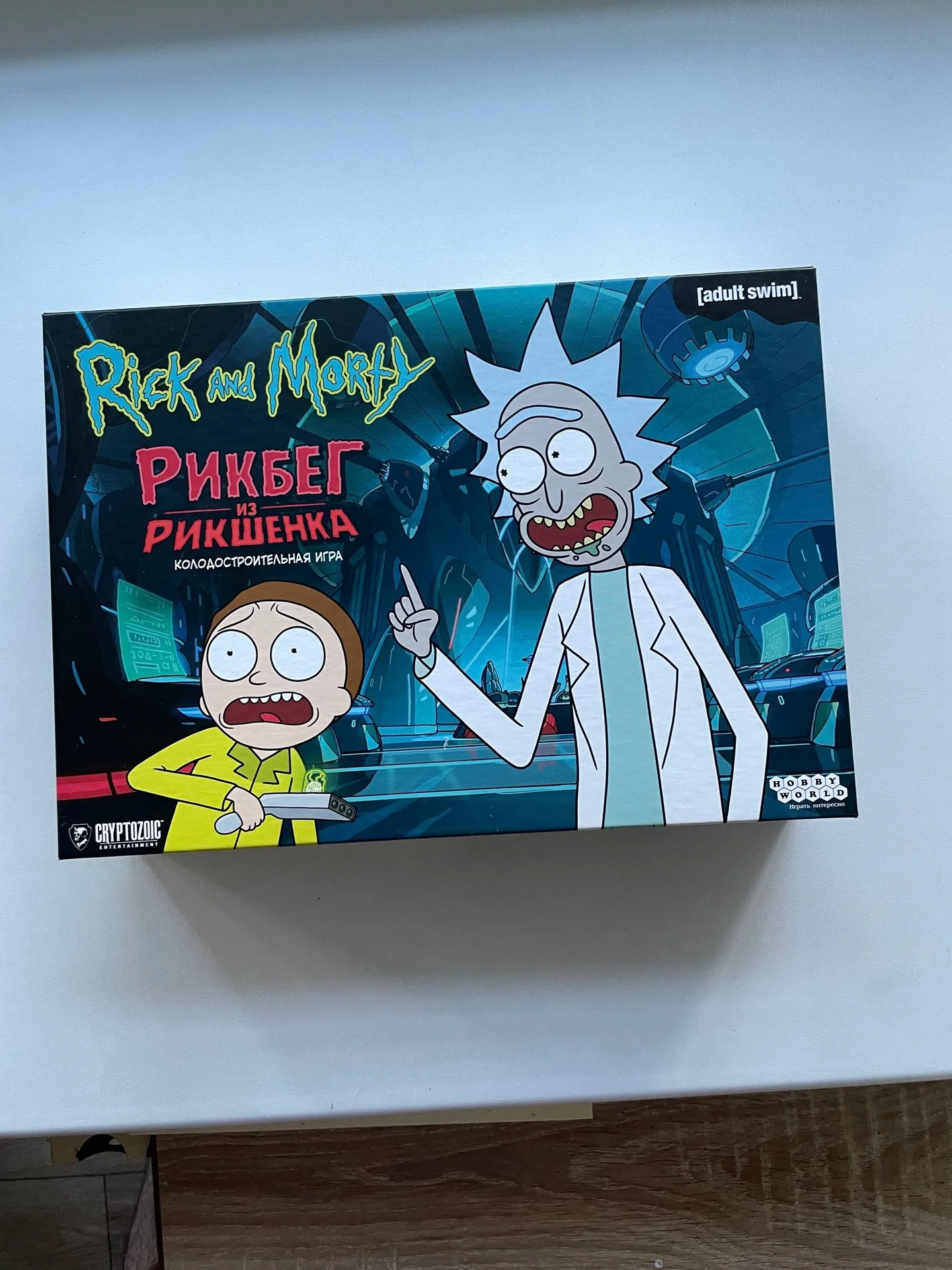 Настольная игра Рик и Морти "Рикбег из Рикшенка"