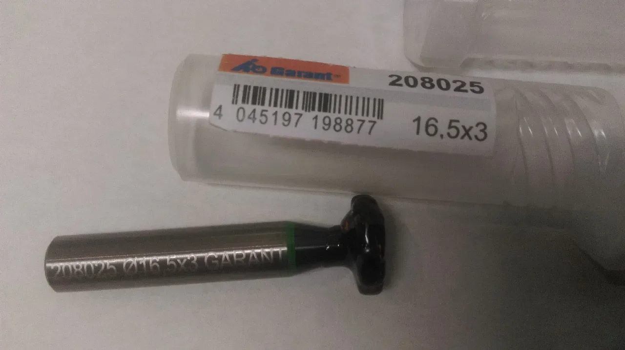 Фрезы 16,5 x 3мм 10C-2, производства Hofman/Garant - миниатюра 4