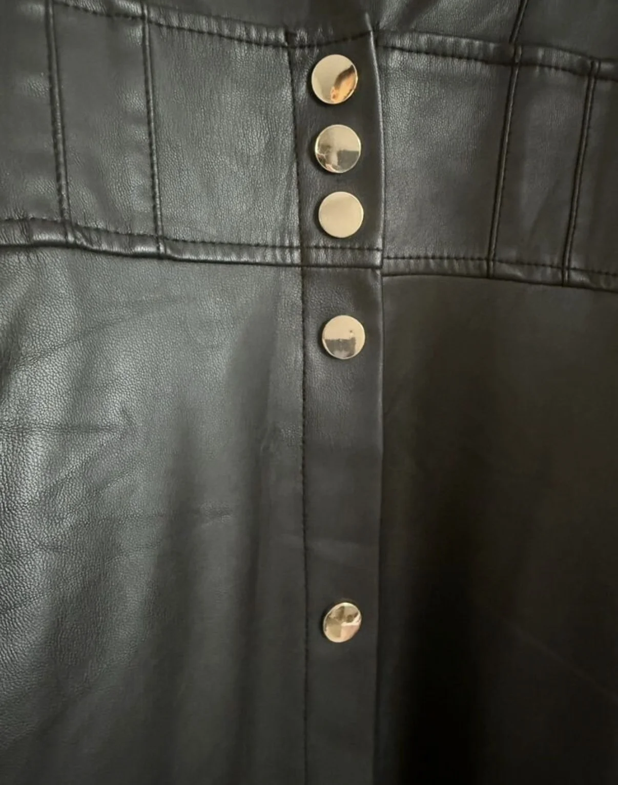 Кожанный сарафан Zara S/M - миниатюра 3