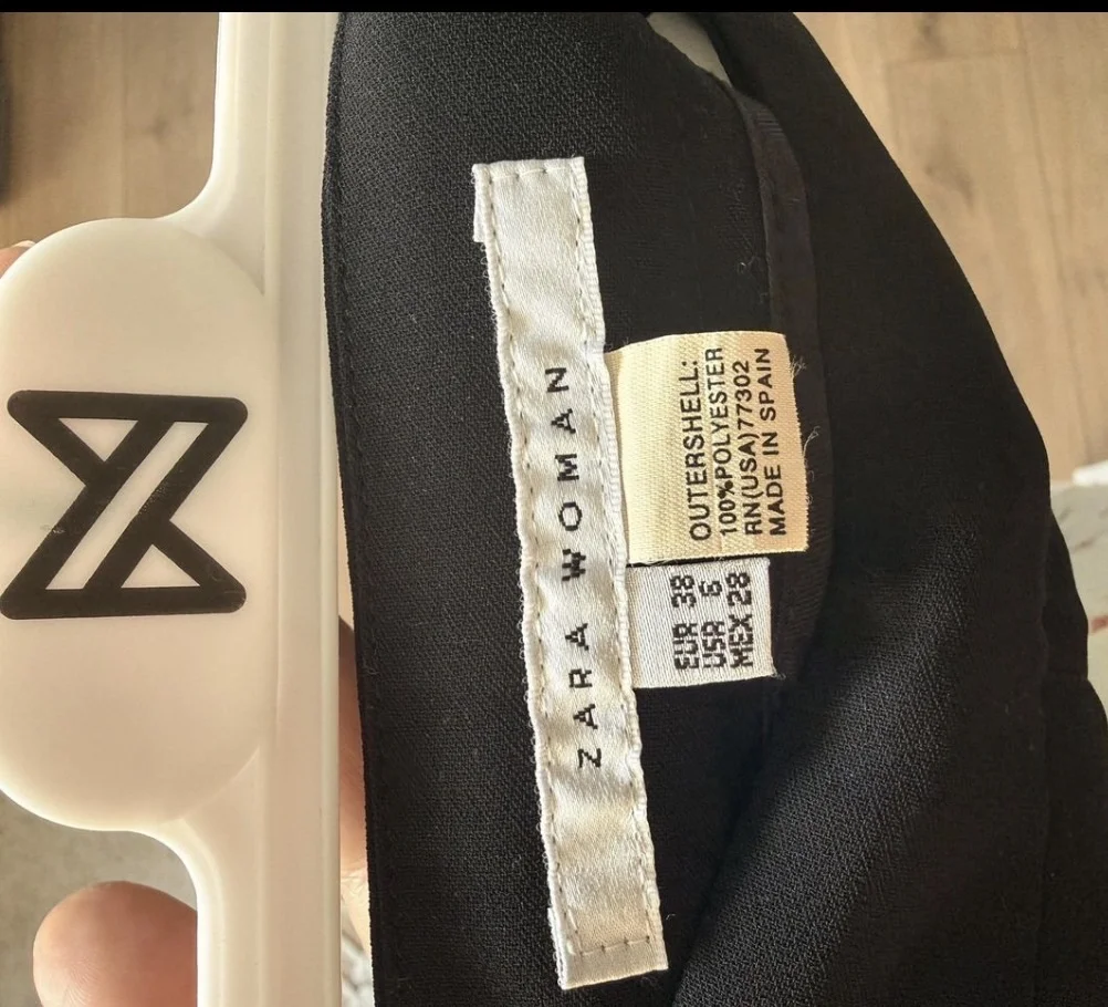 Брюки клеш высокая посадка Zara 38 - миниатюра 2