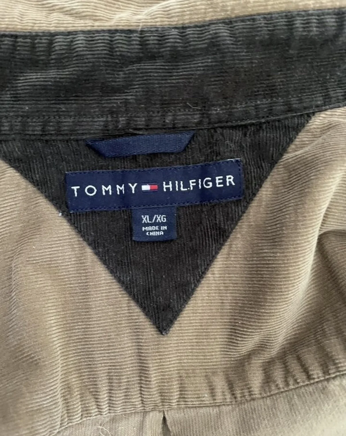 Рубашка вельветовая Tommy Hilfiger XL - миниатюра 2