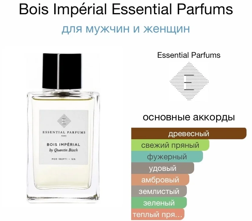 Парфюмерная вода ESSENTIAL PARFUMS - BOIS IMPERIAL - миниатюра 2