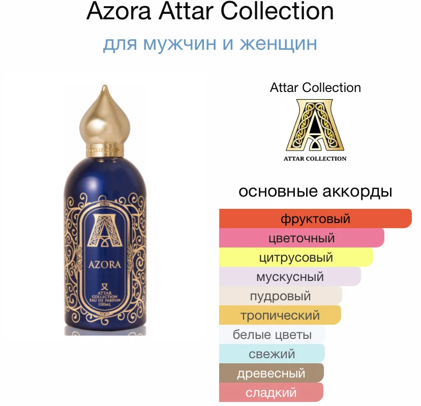 Туалетная вода ATTAR - AZORA - миниатюра 2