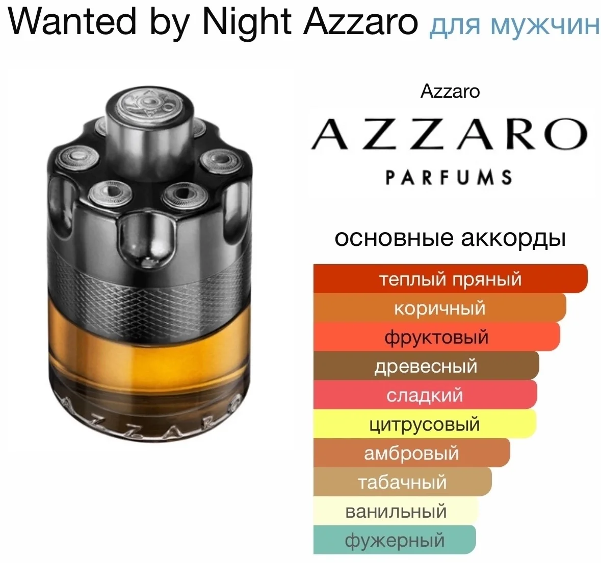 Парфюмерная вода Azzaro - миниатюра 3