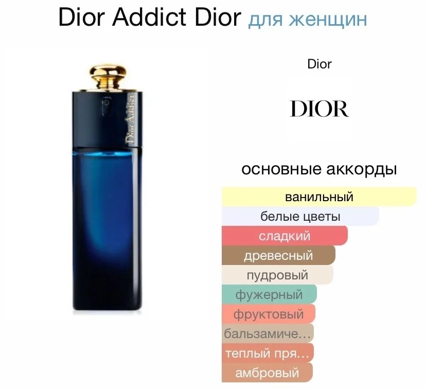 Парфюмерная вода DIOR - ADDICT - миниатюра 2