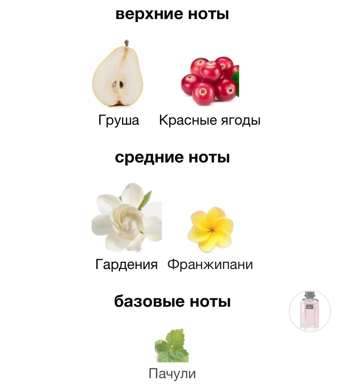 Парфюмерная вода GUCCI - FLORA GORGEOU - миниатюра 3