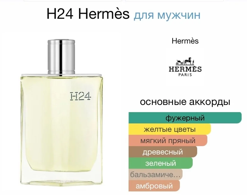 Туалетная вода HERMES - H24 - миниатюра 2