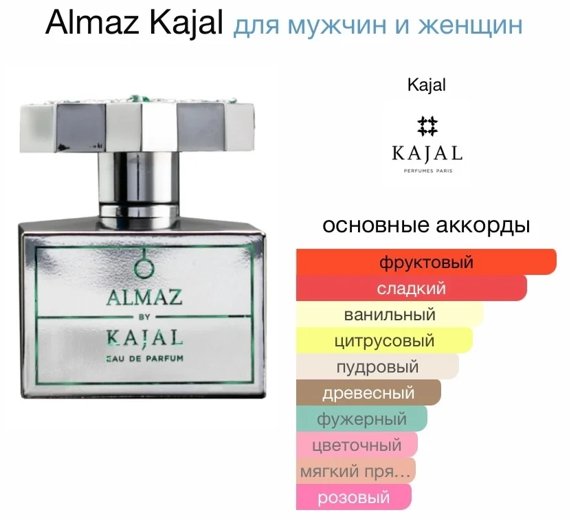 Туалетная вода KAJAL - ALMAZ - миниатюра 2