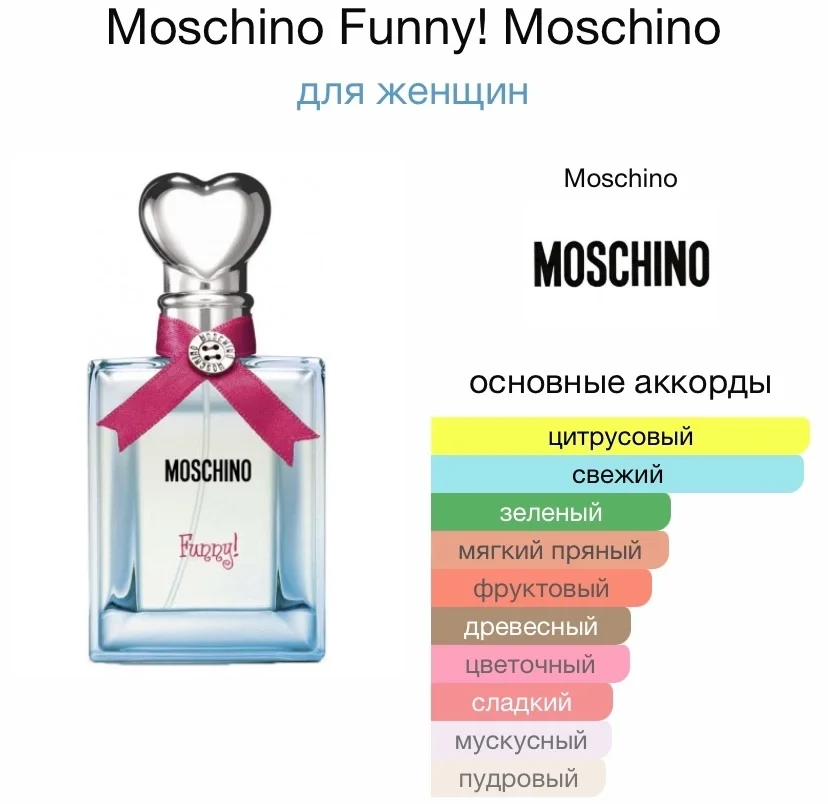 Туалетная вода MOSCHINO - FUNNY - миниатюра 2