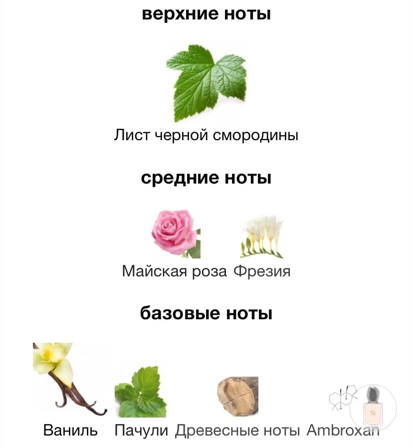 Туалетная вода ARMANI - SI - миниатюра 3