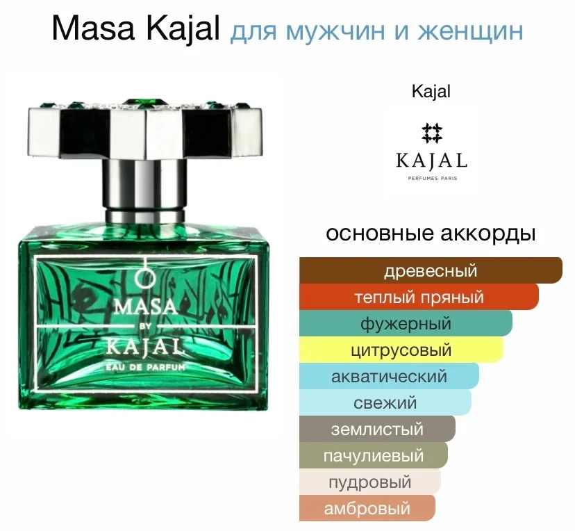 Туалетная вода KAJAL - MASA - миниатюра 2