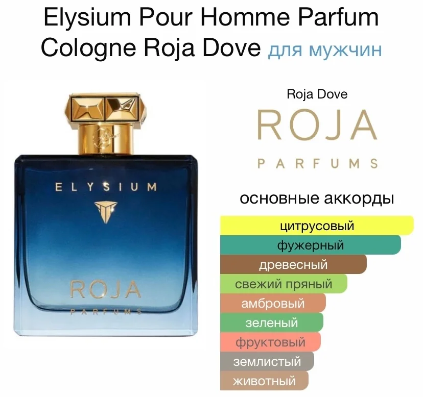 Туалетная вода ROJA - ELYSIUM - миниатюра 2