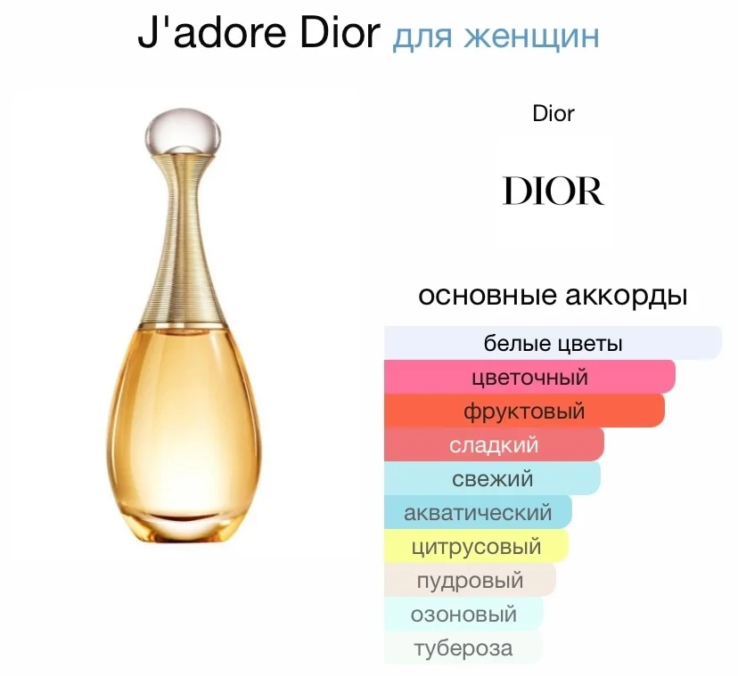 Туалетная вода DIOR - JADORE - миниатюра 2