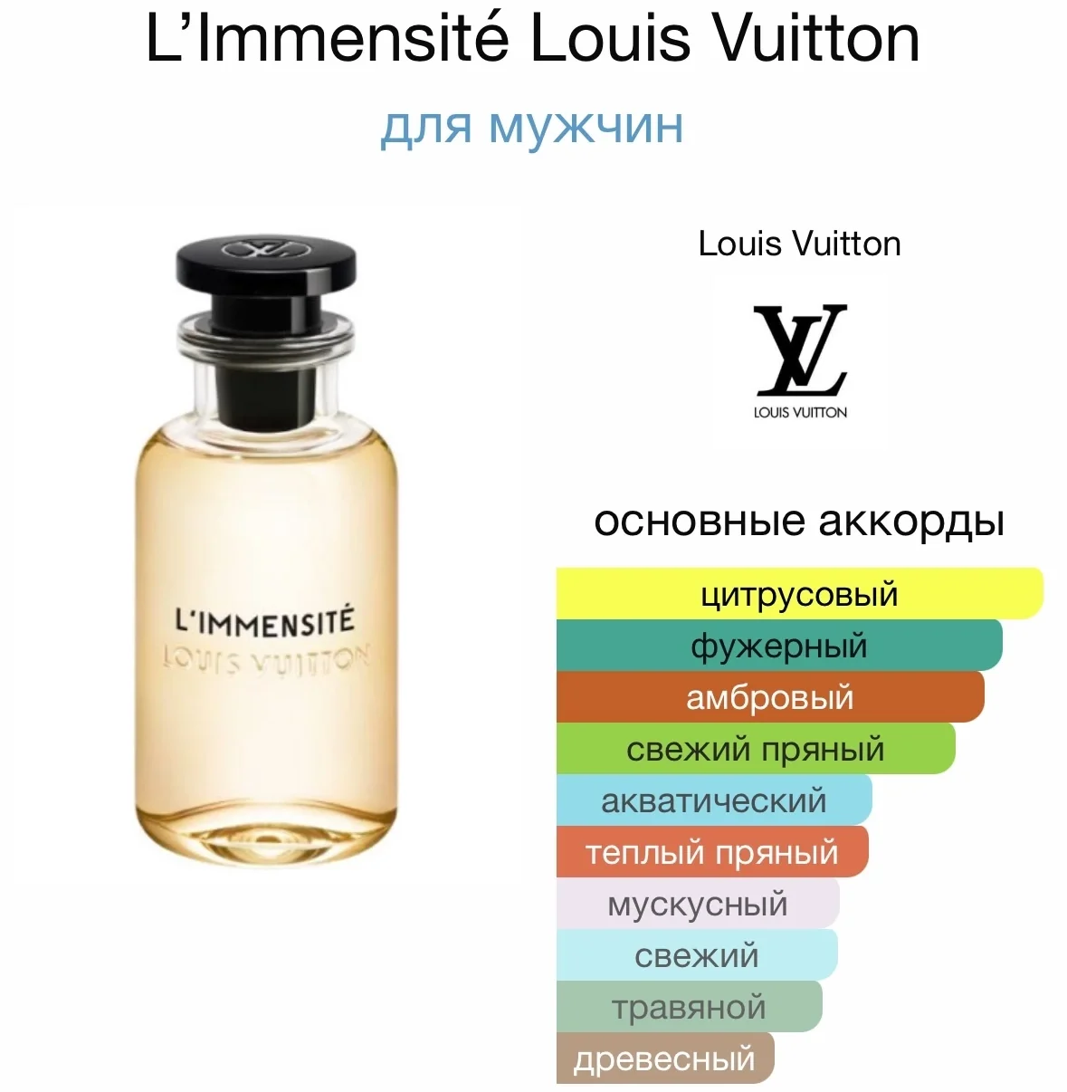 Туалетная вода LOUIS VUITTON - L’IMMENSITE - миниатюра 2