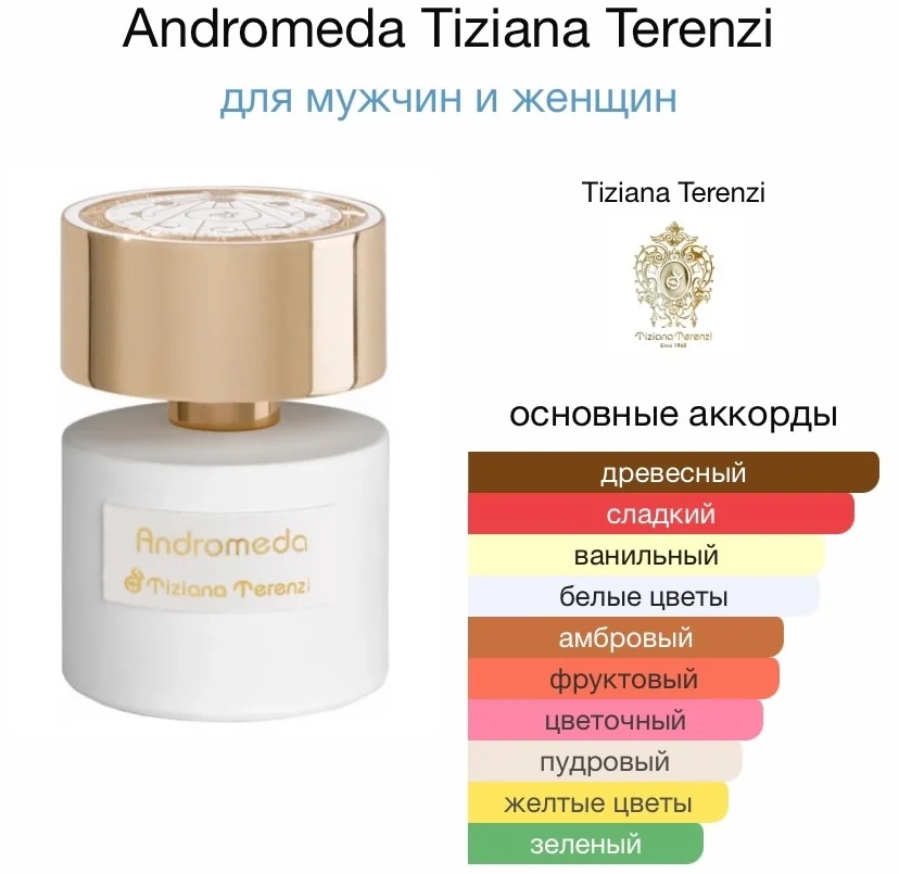 Туалетная вода TIZIANA TERENZI - ANDROMEDA - миниатюра 2