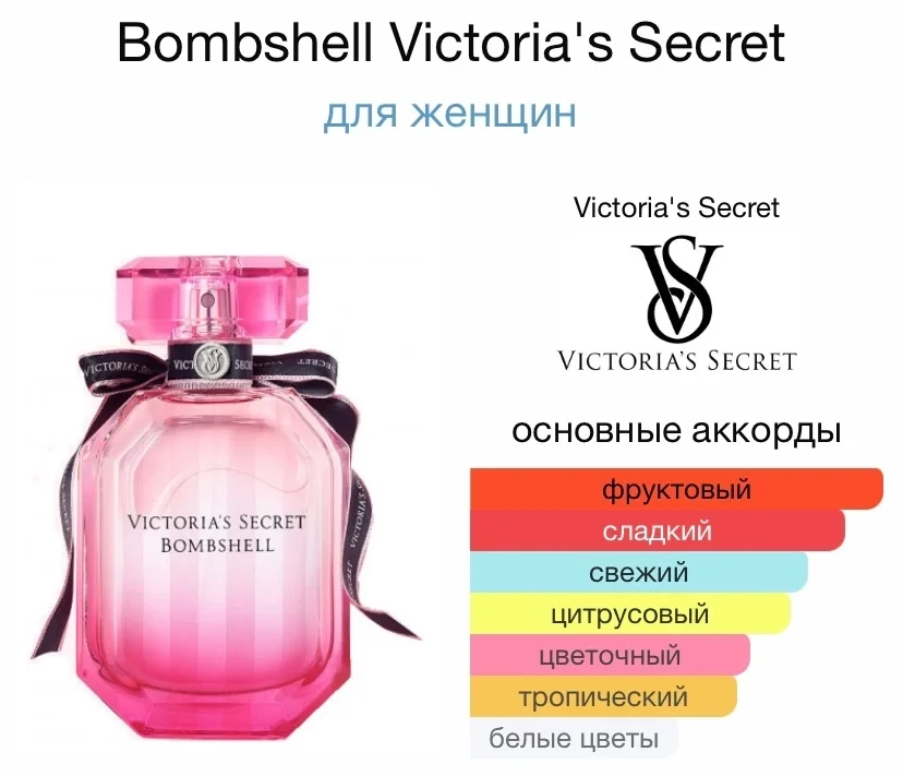 Туалетная вода VICTORIA’S SECRET - BOMBSHELL - миниатюра 2
