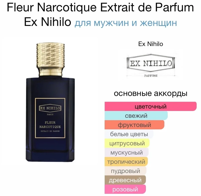 Туалетная вода EX NIHILO FLEUR NARCOTIQUE EXTRAIT - миниатюра 2
