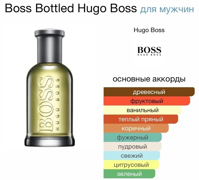 Туалетная вода HUGO BOSS - BOSS BOTTLED - миниатюра 2