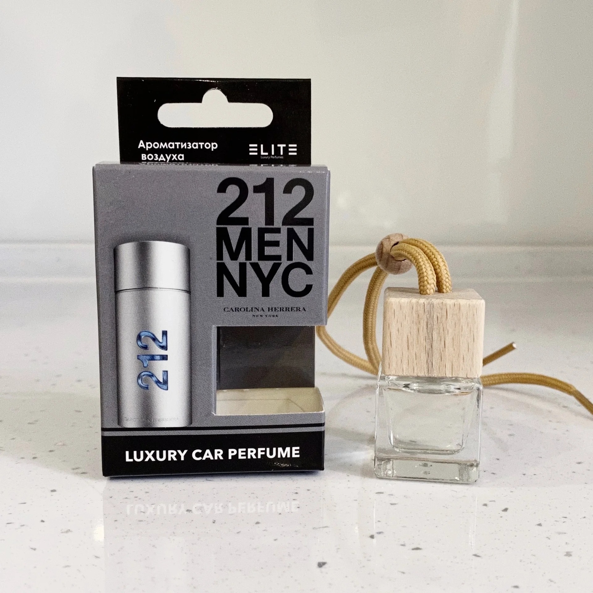 Автопарфюм CAROLINA HERRERA - 212 MEN - изображение 1