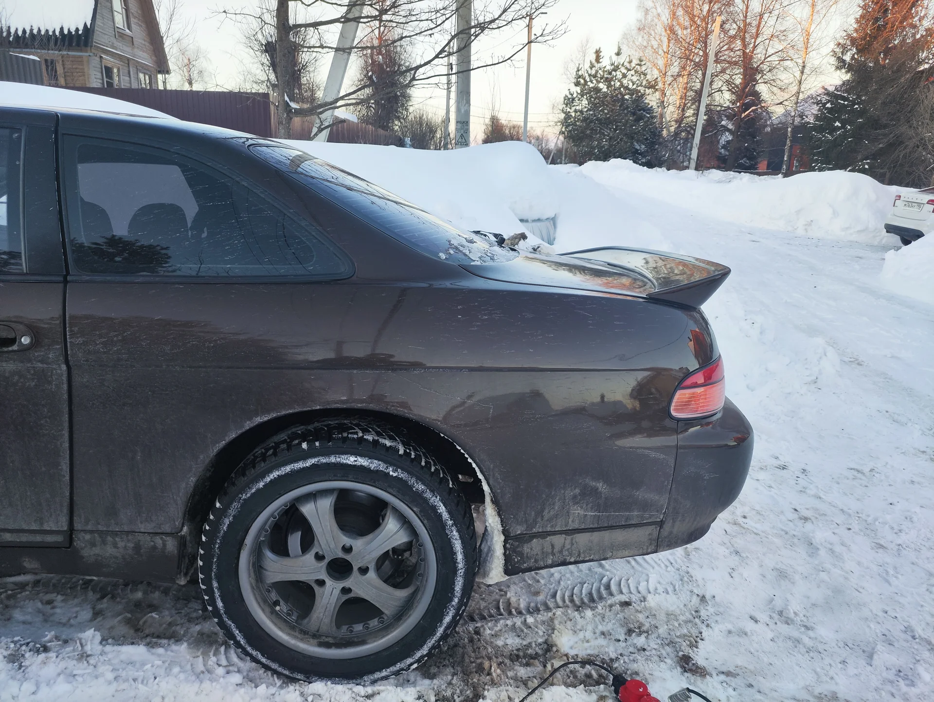 Стеклопластиковый багажник Toyota soarer 30 - миниатюра 2