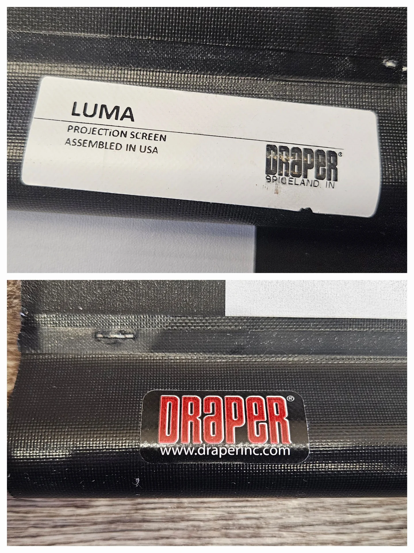 Экран для проектора Draper Luma 105" - миниатюра 2