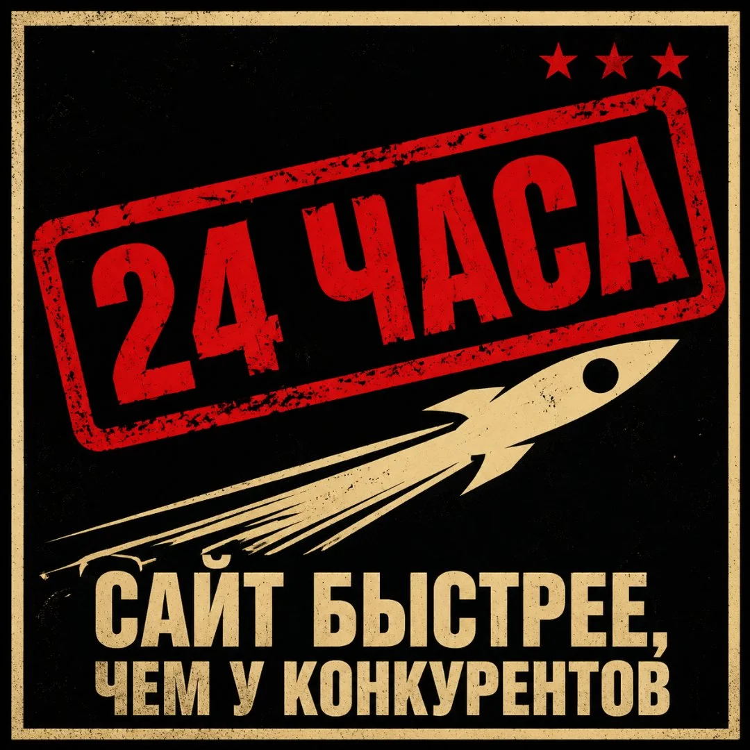 Сайт под ключ за 1 день - готовый к работе