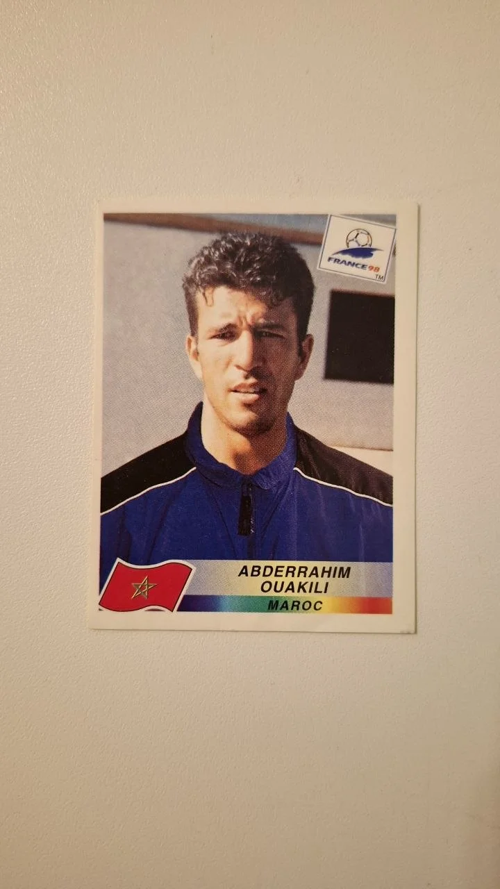 Наклейка Panini Франция Чемпионат Мира 1998 - Марокко 2 Sticker № 62