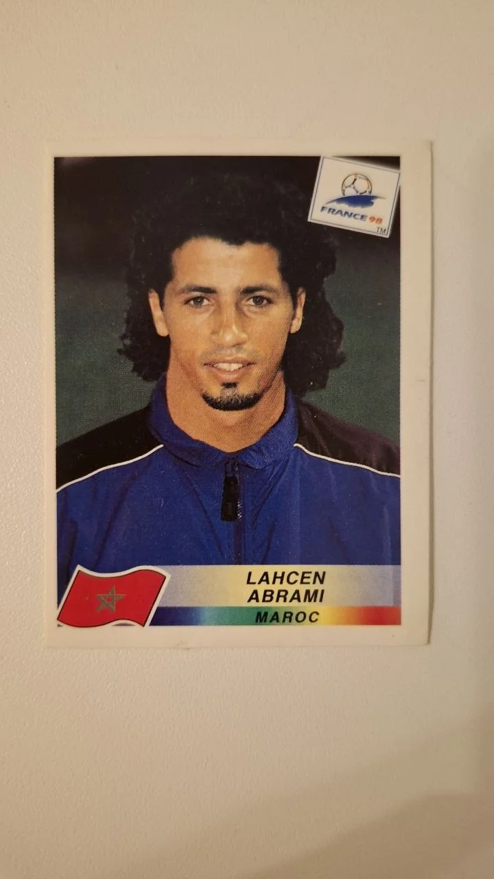 Наклейка Panini Франция Чемпионат Мира 1998 - Марокко 3 Sticker № 57