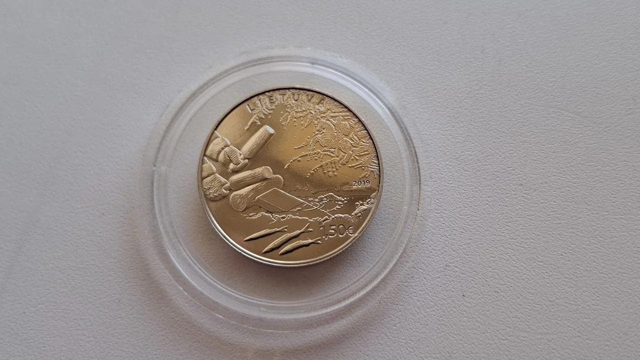 Литва 1,5 eвpo 2019 Ловля Корюшки - изображение 1