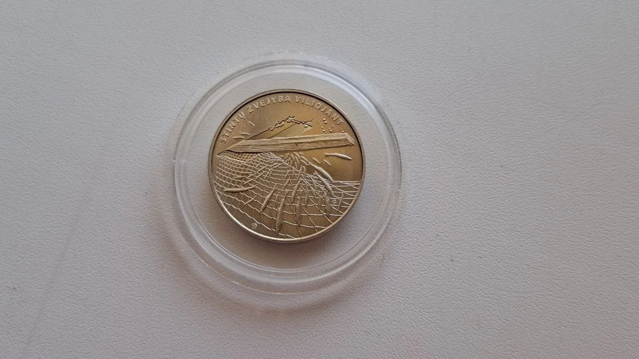 Литва 1,5 eвpo 2019 Ловля Корюшки - миниатюра 2