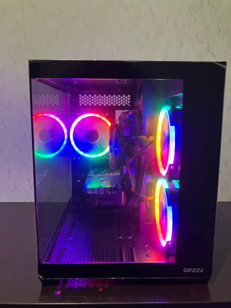 Настольный компьютер 1050Ti/E5-2630v2/16GB/HDD 1Tb - миниатюра 2