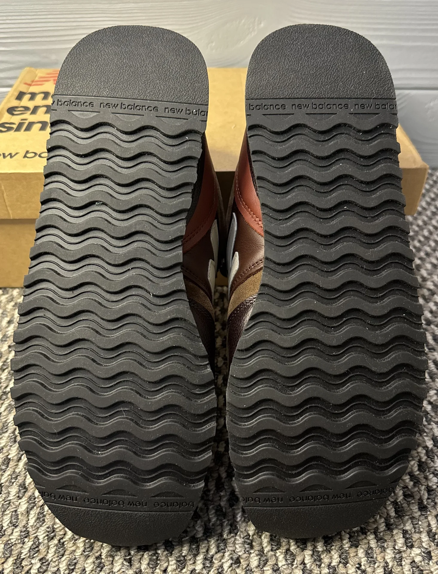Кроссовки New Balance 730 made in England оригинал - миниатюра 9