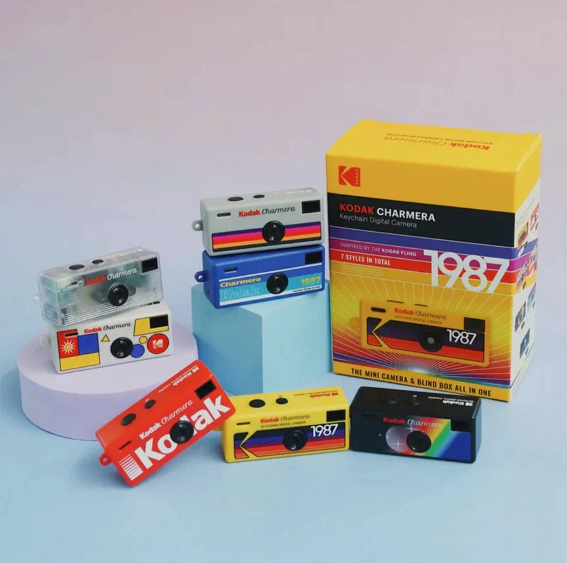 Kodak charmera 1987 камера - миниатюра 2