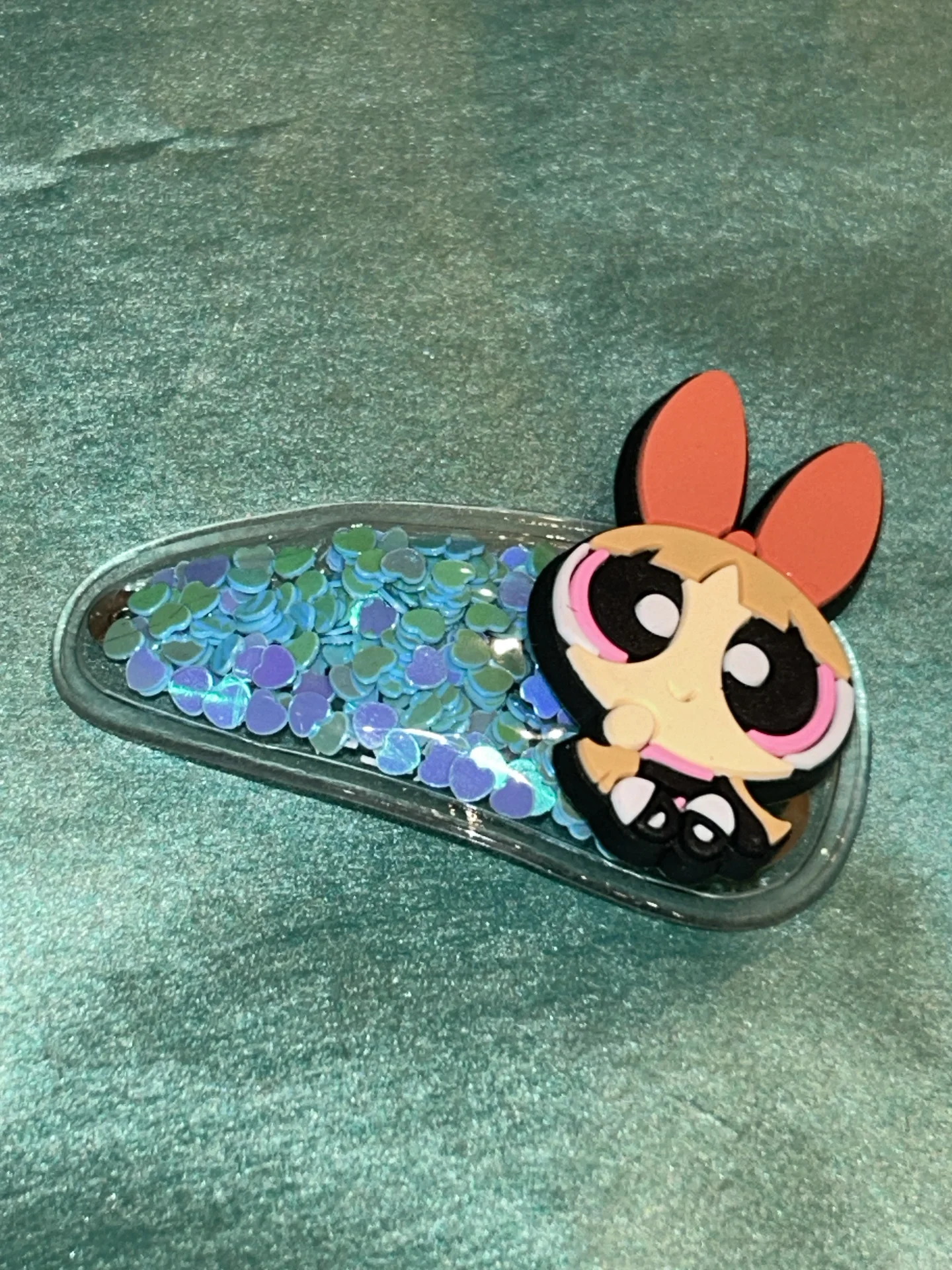 shein x powerpuff girls заколки - миниатюра 4