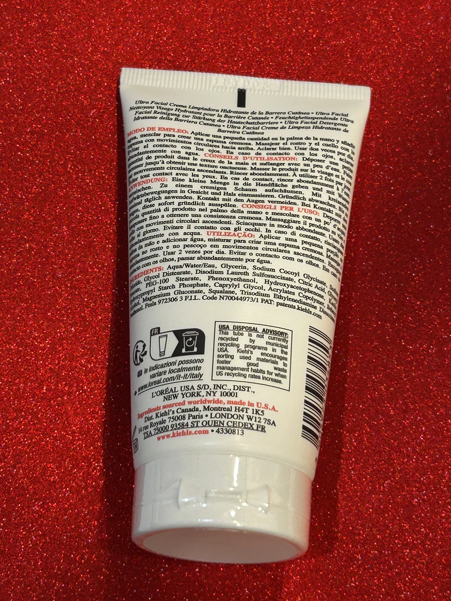 kiehls средство для умывания - миниатюра 4