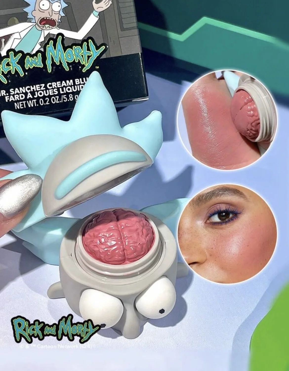 sheglam x rick and Morty румяна - изображение 1