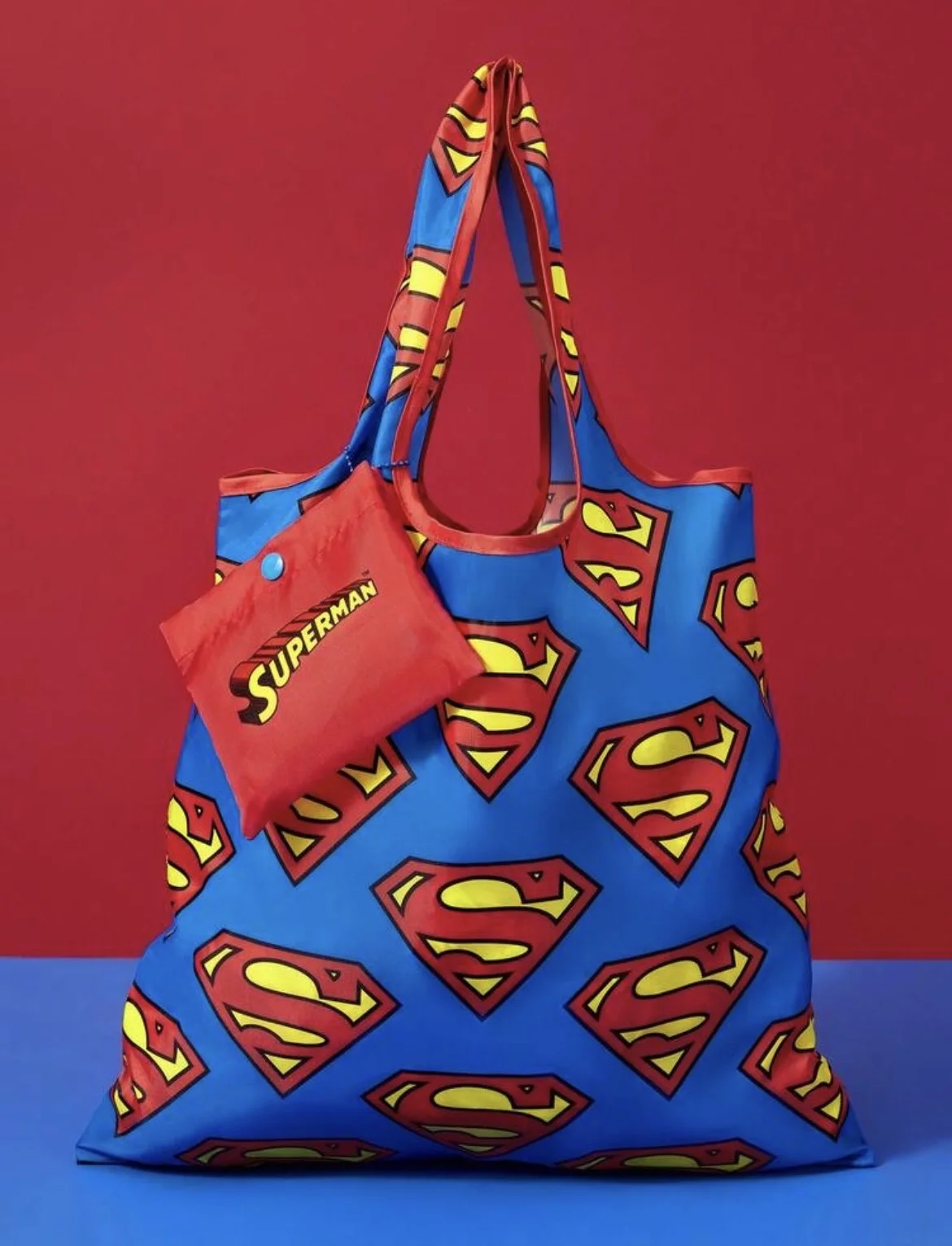 сумка-шоппер shein x superman - миниатюра 2