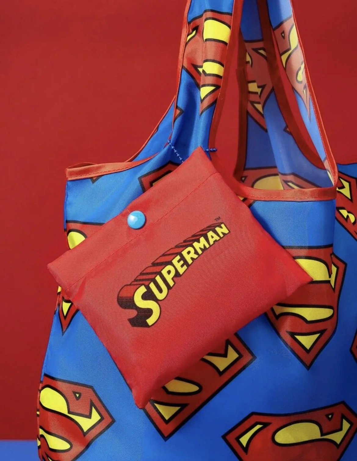 сумка-шоппер shein x superman - миниатюра 5