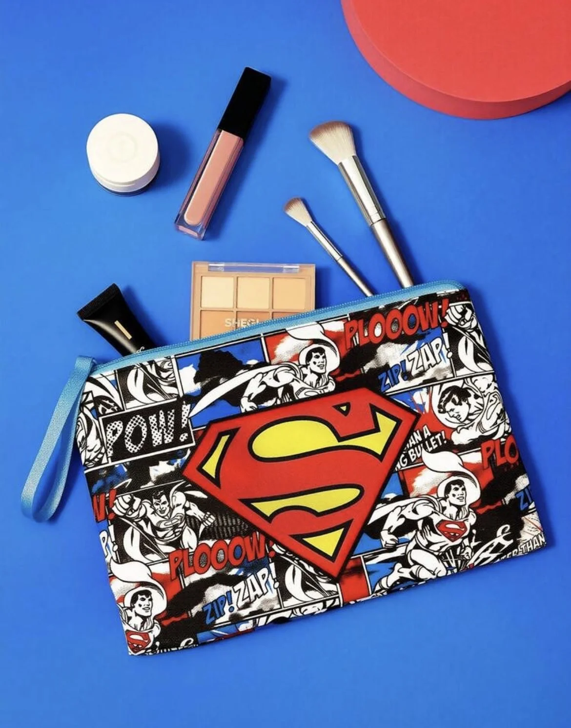 косметичка shein x superman - миниатюра 2