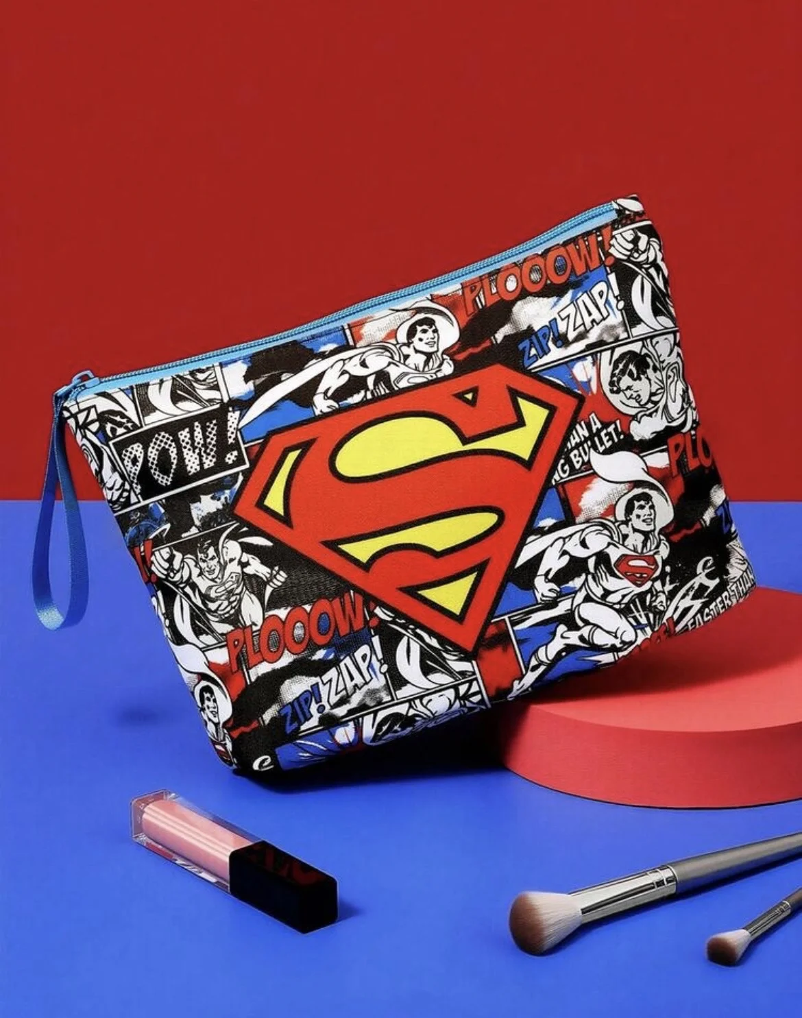 косметичка shein x superman - миниатюра 3