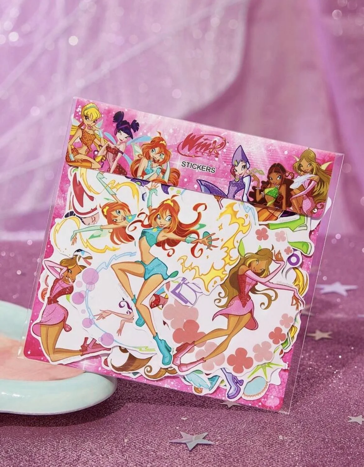 набор наклеек shein x winx