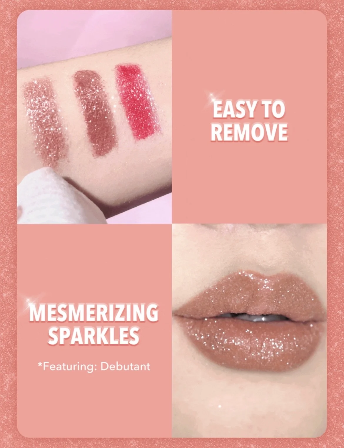 Набор для губ SHEGLAM Lip Dazzler Glitter Kit Debu - миниатюра 2