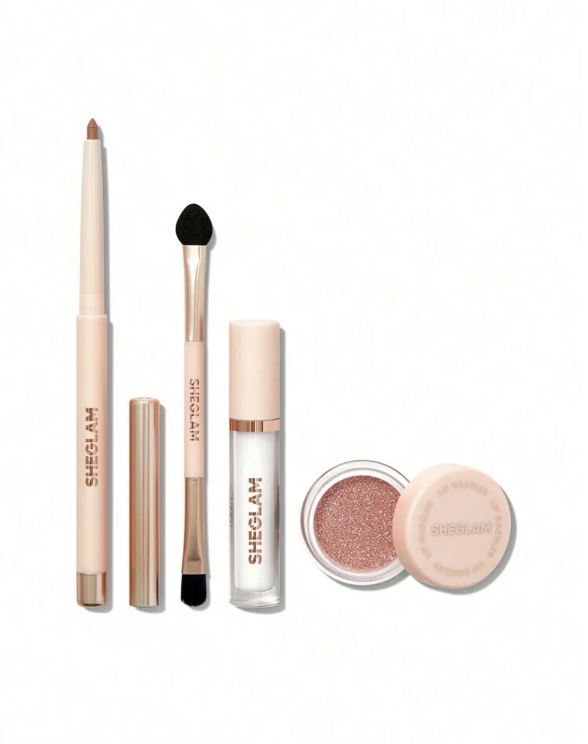 Набор для губ SHEGLAM Lip Dazzler Glitter Kit Debu - миниатюра 5