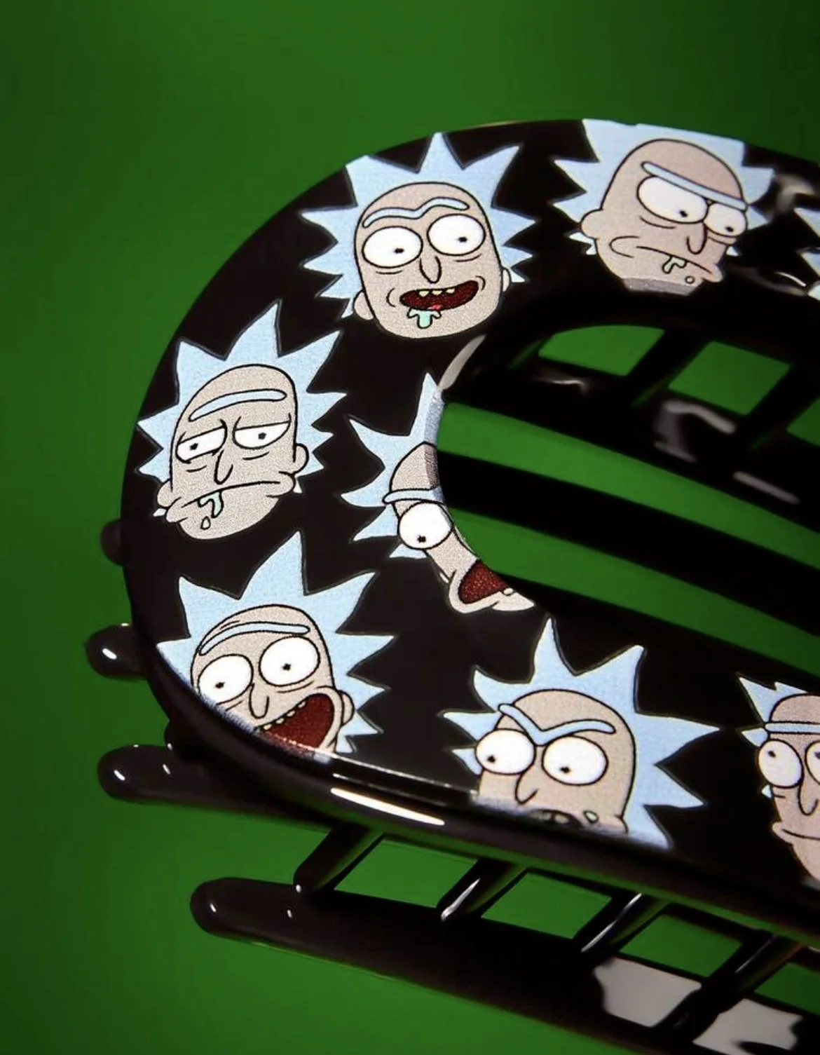 shein x Rick and morty заколка - миниатюра 3