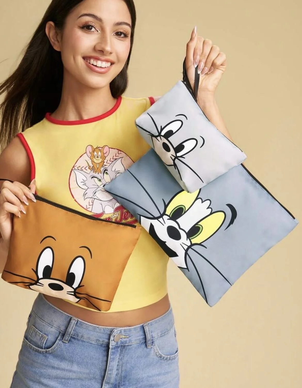набор косметичек shein tom and jerry - изображение 1