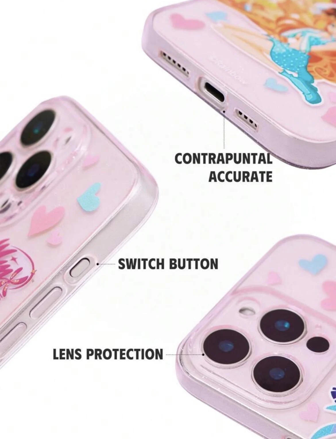 чехол shein x winx iPhone 16/17 - миниатюра 3
