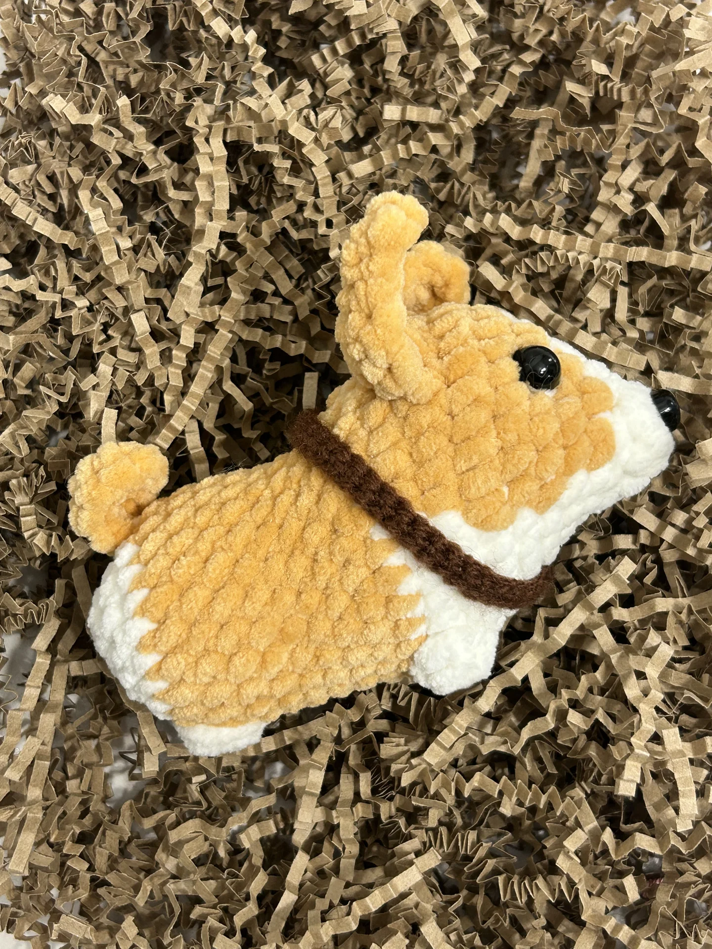 игрушка вязаная корги - изображение 1